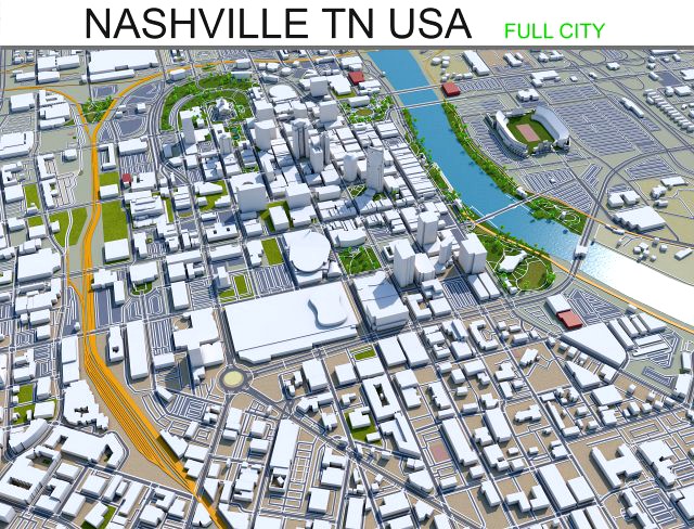 nashville city tennessee usa 60km