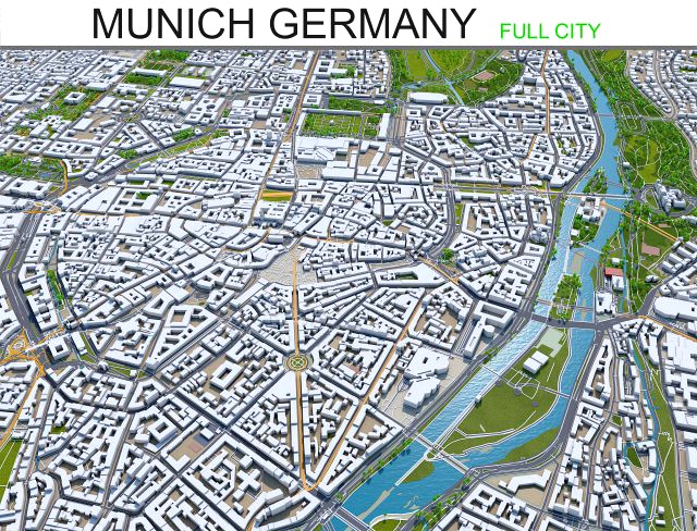 munich city germany 90km
