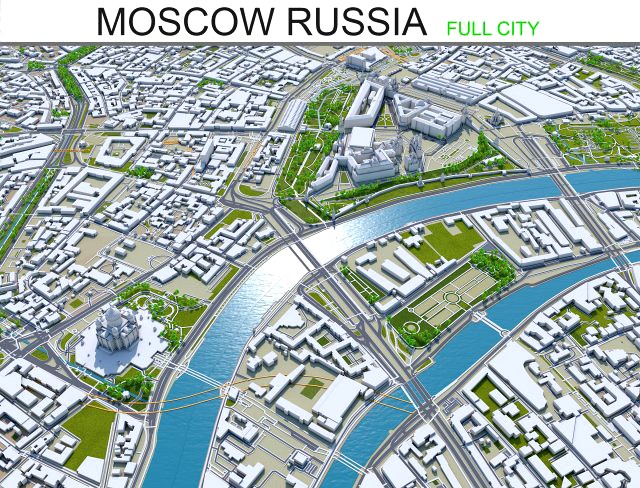 moscow city russia 150km