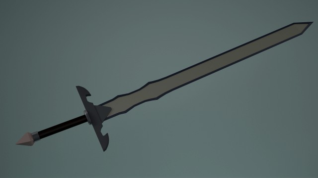 tempered sword from sao