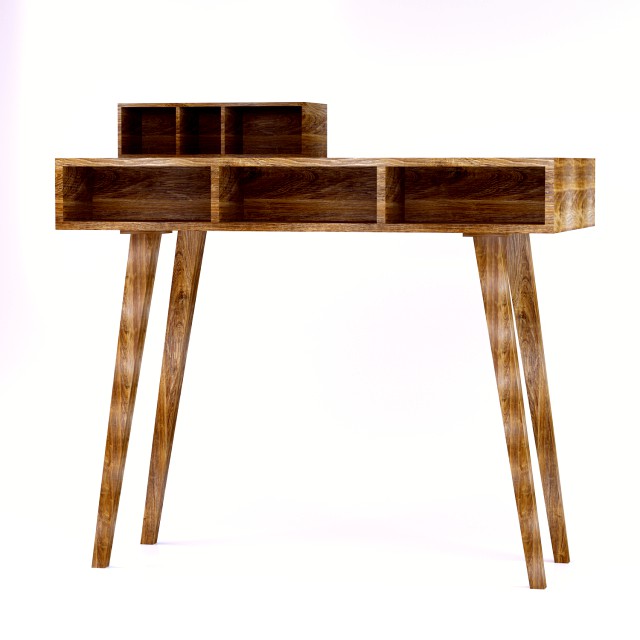 wooden writing desk
