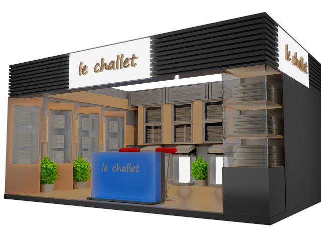 booth exhibition stand a17
