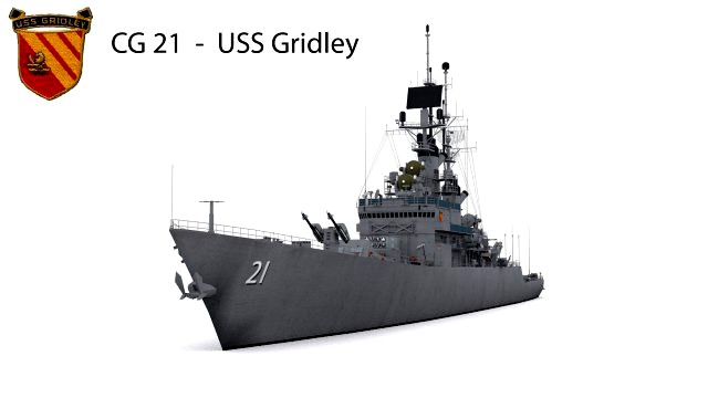 cg 21 - uss gridley