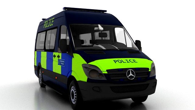 mercedes benz sprinter l2h2 2009 england police passenger eu