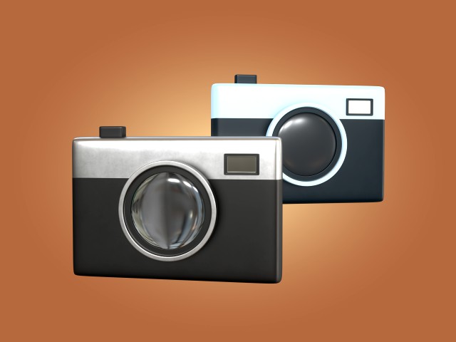 camera 3d icon