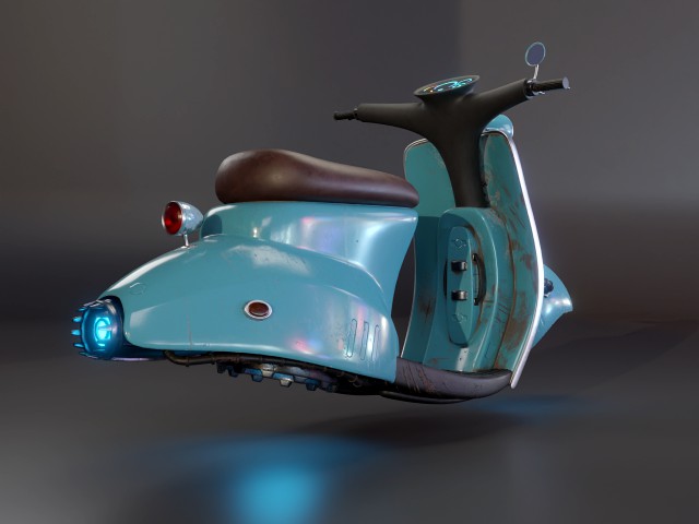 hover bike scooter