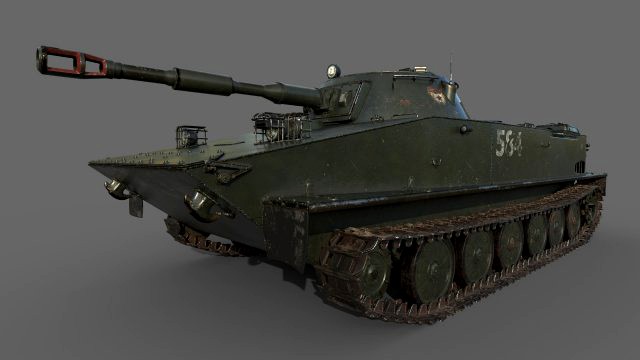 soviet tank pt-76