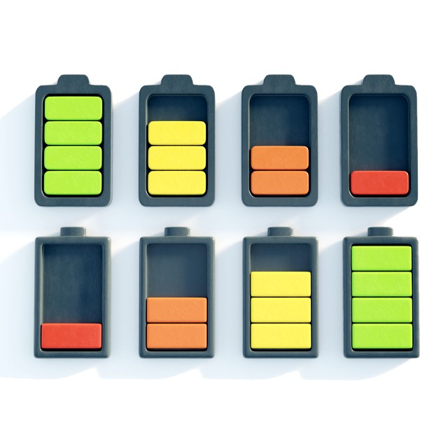 battery icons