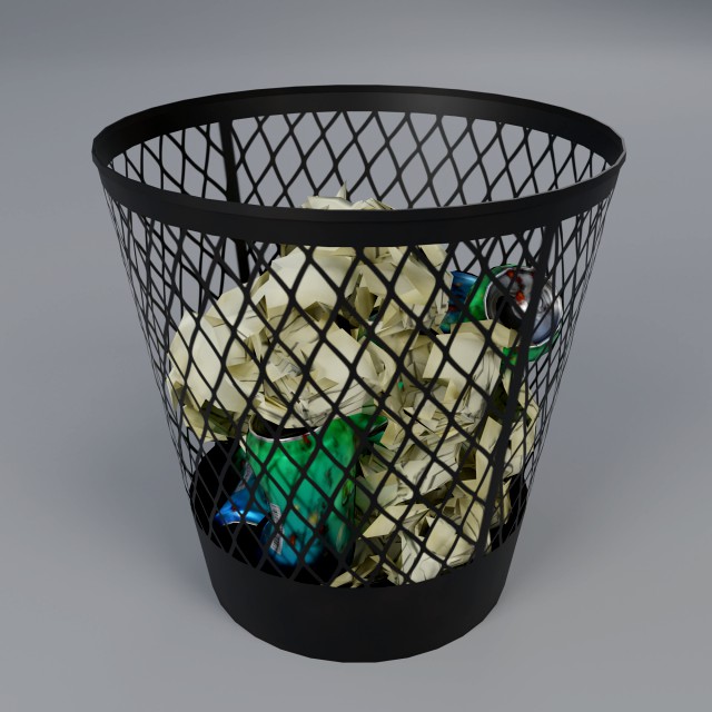 trash bin