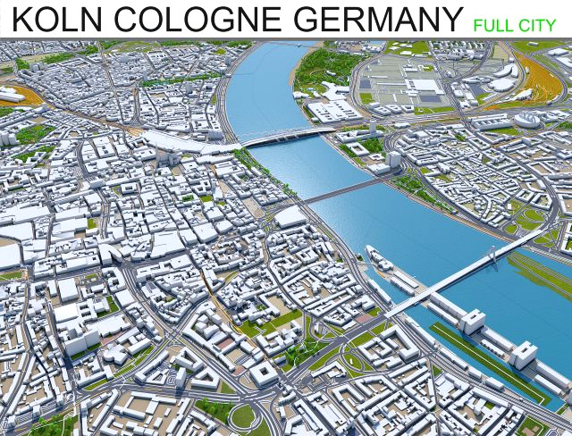 koln cologne city germany 70km