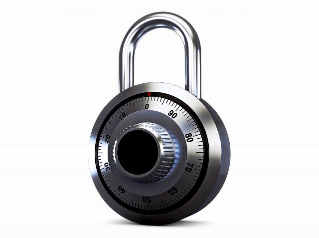 dial combination padlock v 1