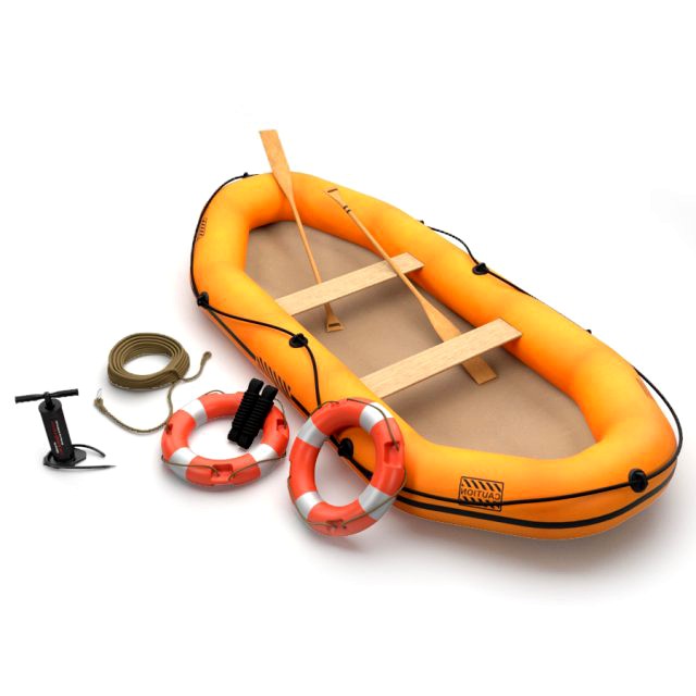 inflatable rescue boat