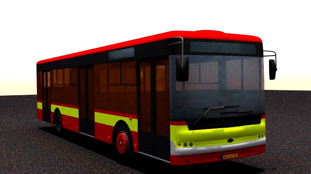 bus bogdan a70132 - low version