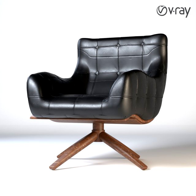 modern leather chair