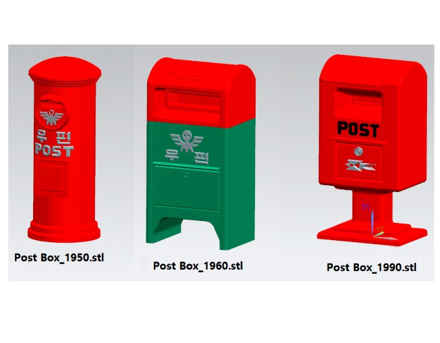 post boxes korea