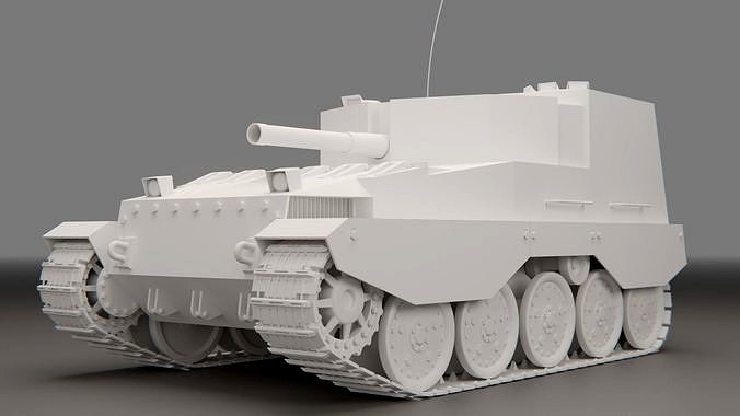 FV304 high poly model without textures