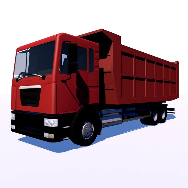 dump truck detail