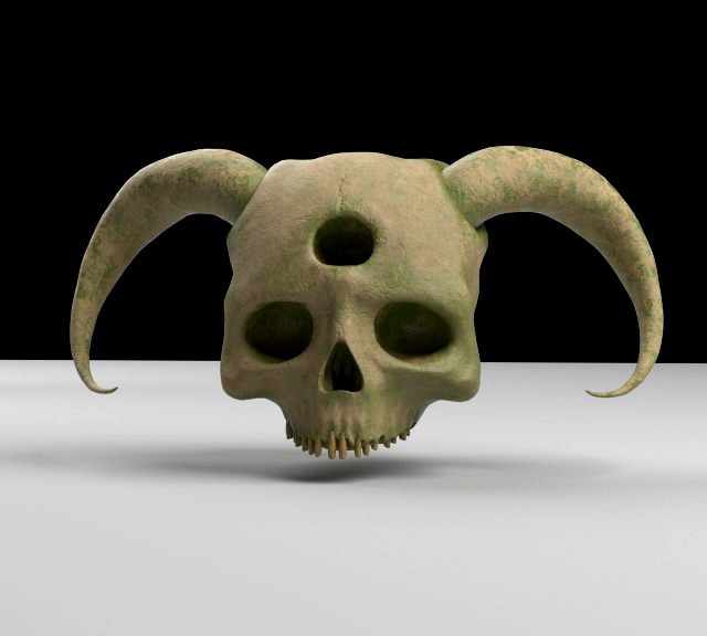 demon skull