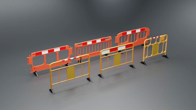 road barriers - 6 barrier