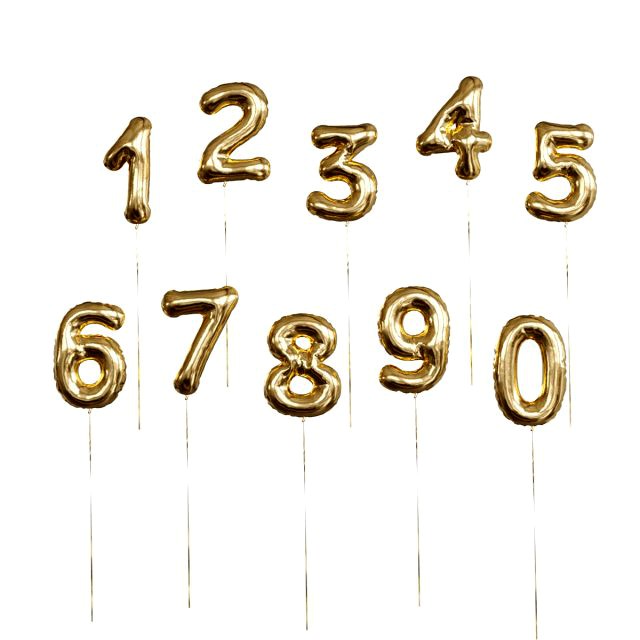 balloons numbers