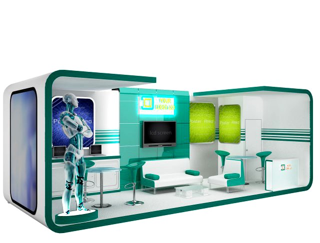 booth exhibition stand a 43