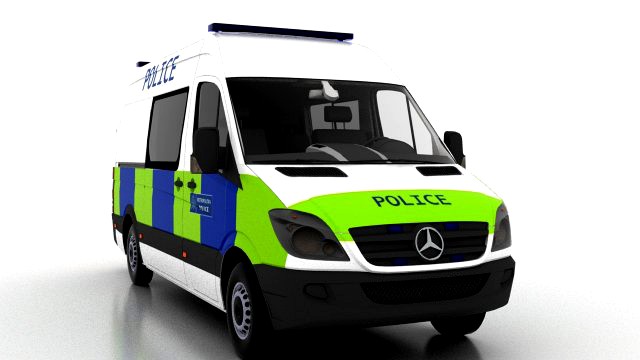 mercedes benz sprinter l2h2 2009 england police eu