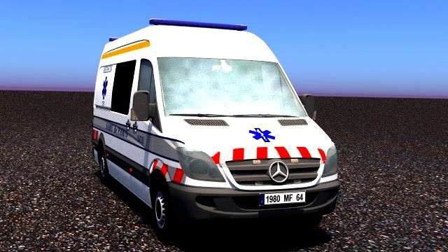 mercedes benz sprinter 311 cdi france ambulance