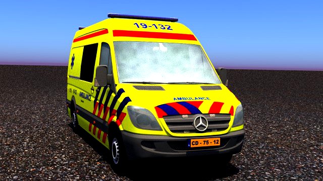 mercedes benz sprinter 311 cdi netherlands ambulance