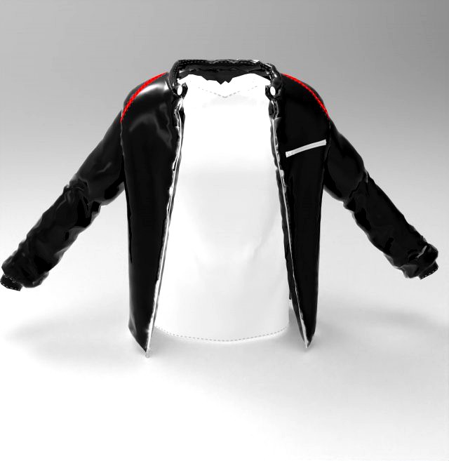 black jacket
