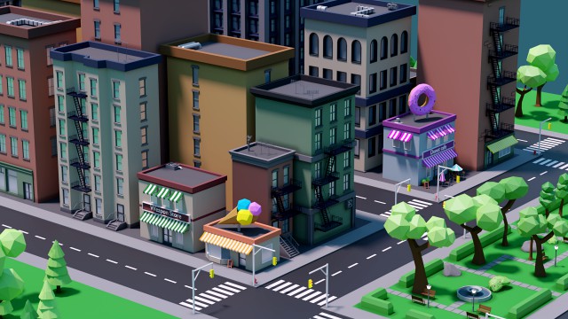 polygon city