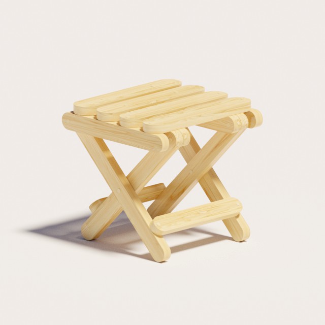 wooden stool