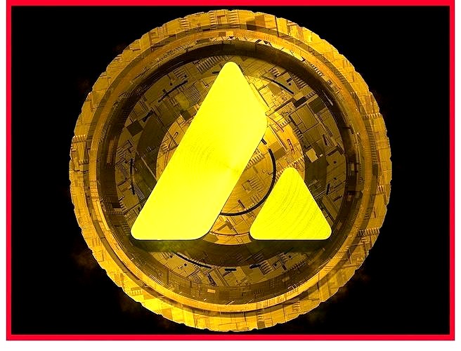 AVAX Avalanche Btc Bitcoin Crypto Coin Token Blockchain Nft 0253