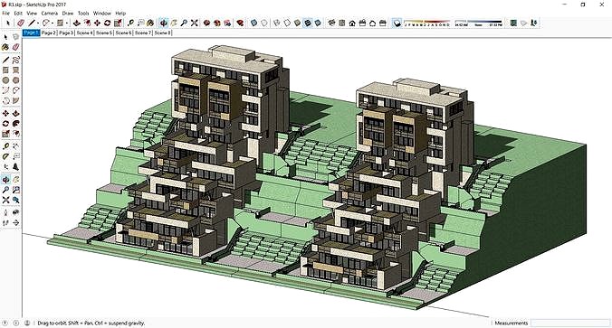 Sketchup Building R3