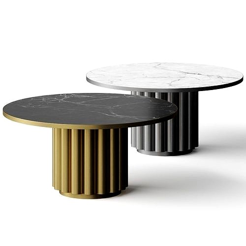 CB2 Cypher Marble Dining Table