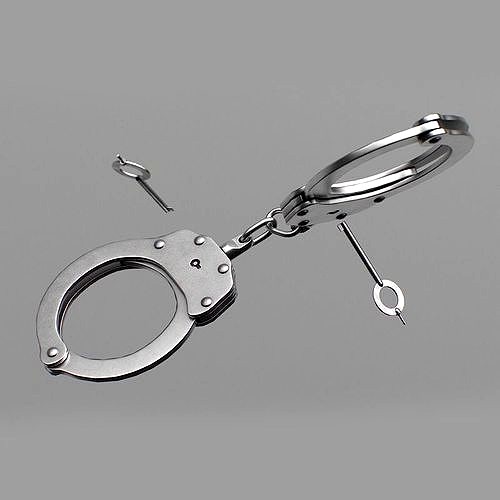 Handcuffs steel
