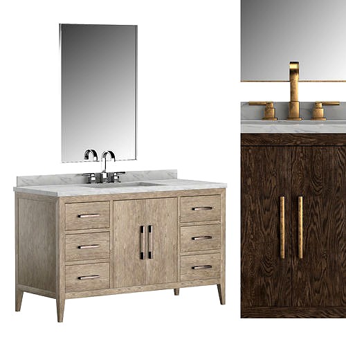 SINGLE EXTRA-WIDE VANITY