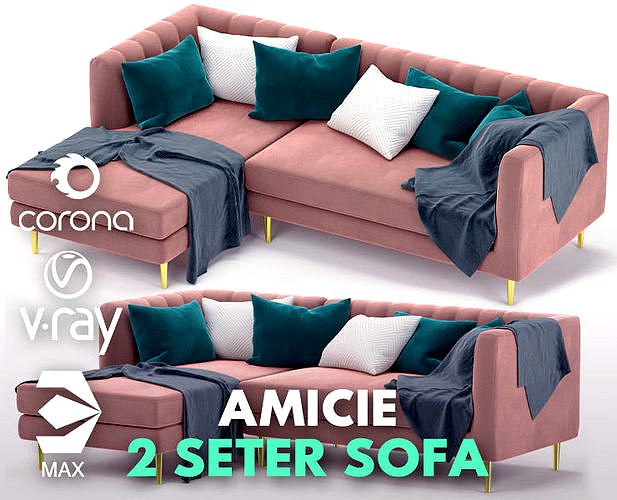 Amicie 2Seter Sofa