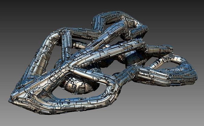 space equipment node 00134 3d model