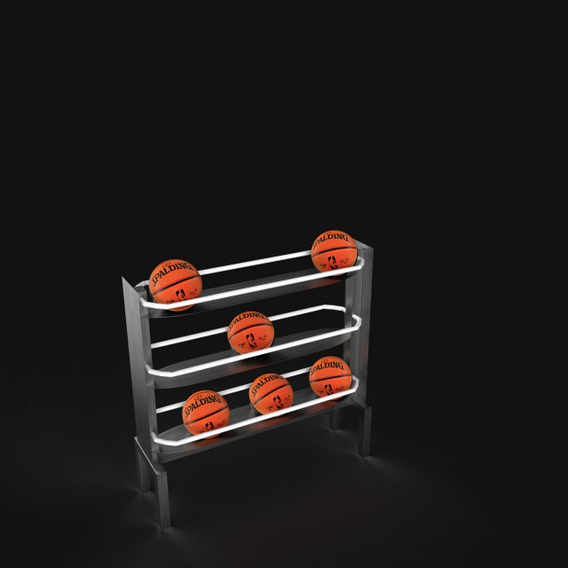 basketball rack