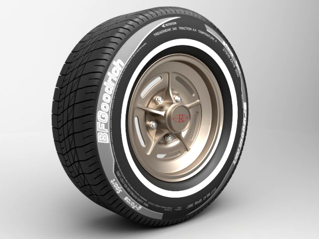 classic realistic tire 1