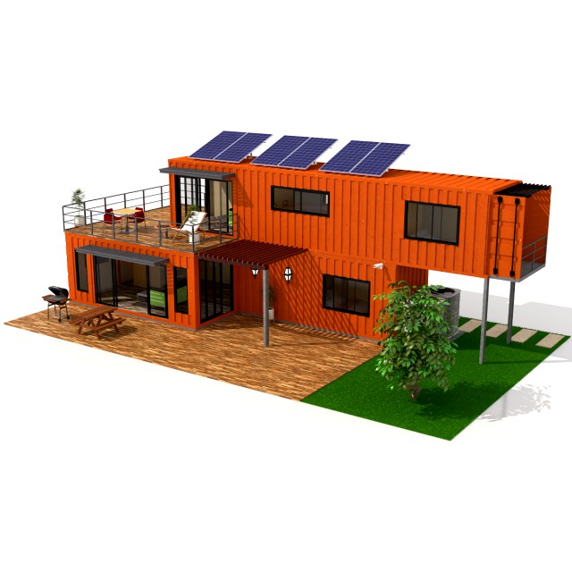 container villa