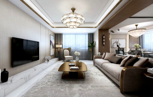 luxurious living room