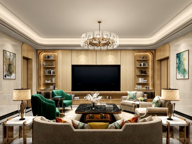 luxurious living room