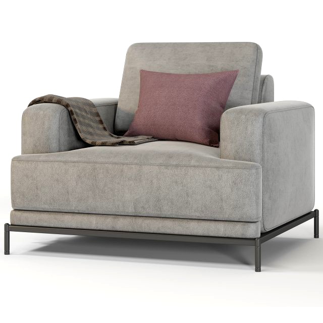 modern sofa - one-seater comfort