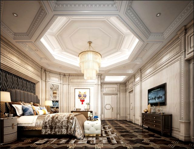 luxurious bedroom