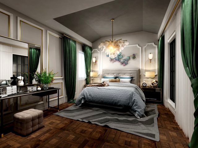 luxurious bedroom