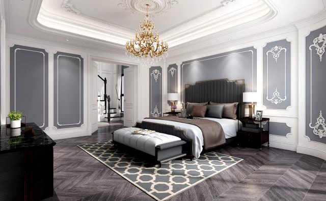 luxurious bedroom