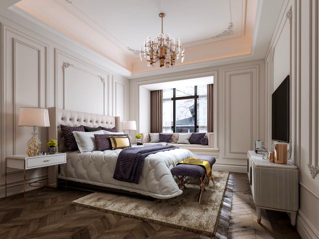 luxurious bedroom