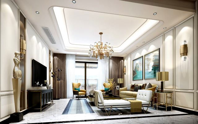 luxurious living room