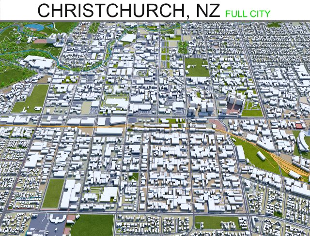 christchurch city new zealand 50km